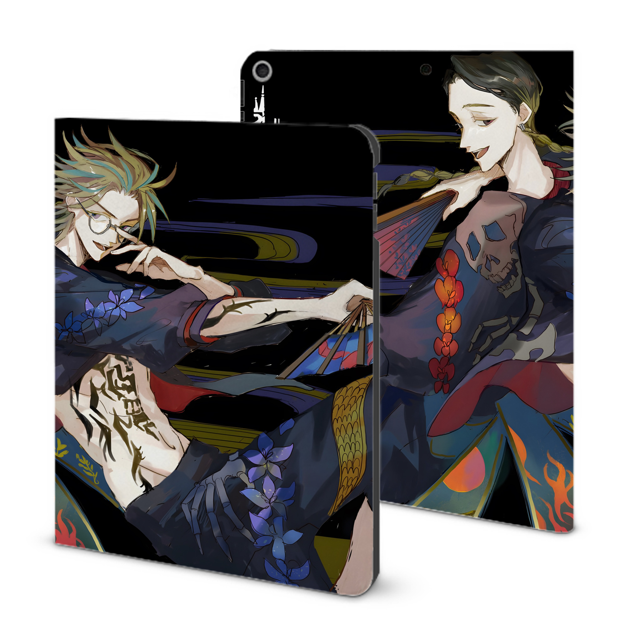 （画像用） 東京リベンジャーズ Tokyo Revengers IPad ケース ブック型 PUレザー TPU 耐衝撃 軽量 薄型 ペン収納なし 全面保護 IPad 各モデル対応